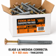 thumbnail image 3 of Tarugo Clavo Punta Cruz 6x60mm Toolmak Caja 100 Unidades, 3 of 8