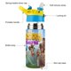 thumbnail image 3 of Los Croods Botella de Agua con Tapa Pop Top de Un Toque, Acero Inoxidable, a Prueba de Fugas, para Deportes, Botella Infantil azul 12 oz, 3 of 6