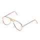 thumbnail image 3 of Marco De Gafas De Aleación A Escala 1/6 Para Figuras De Acción Femeninas Y Masculinas De 12" Oro Rosa, 3 of 5