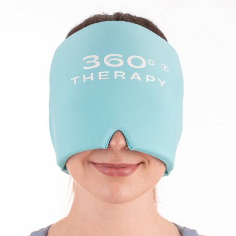 360º Therapy - Gorro Terapéutico De Gel Sólido Para Migraña