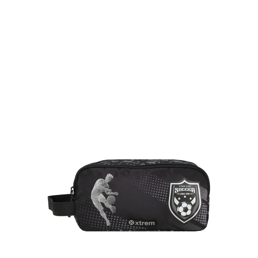 Estuche Xtrem University+ 6xt Fútbol Negro/gris