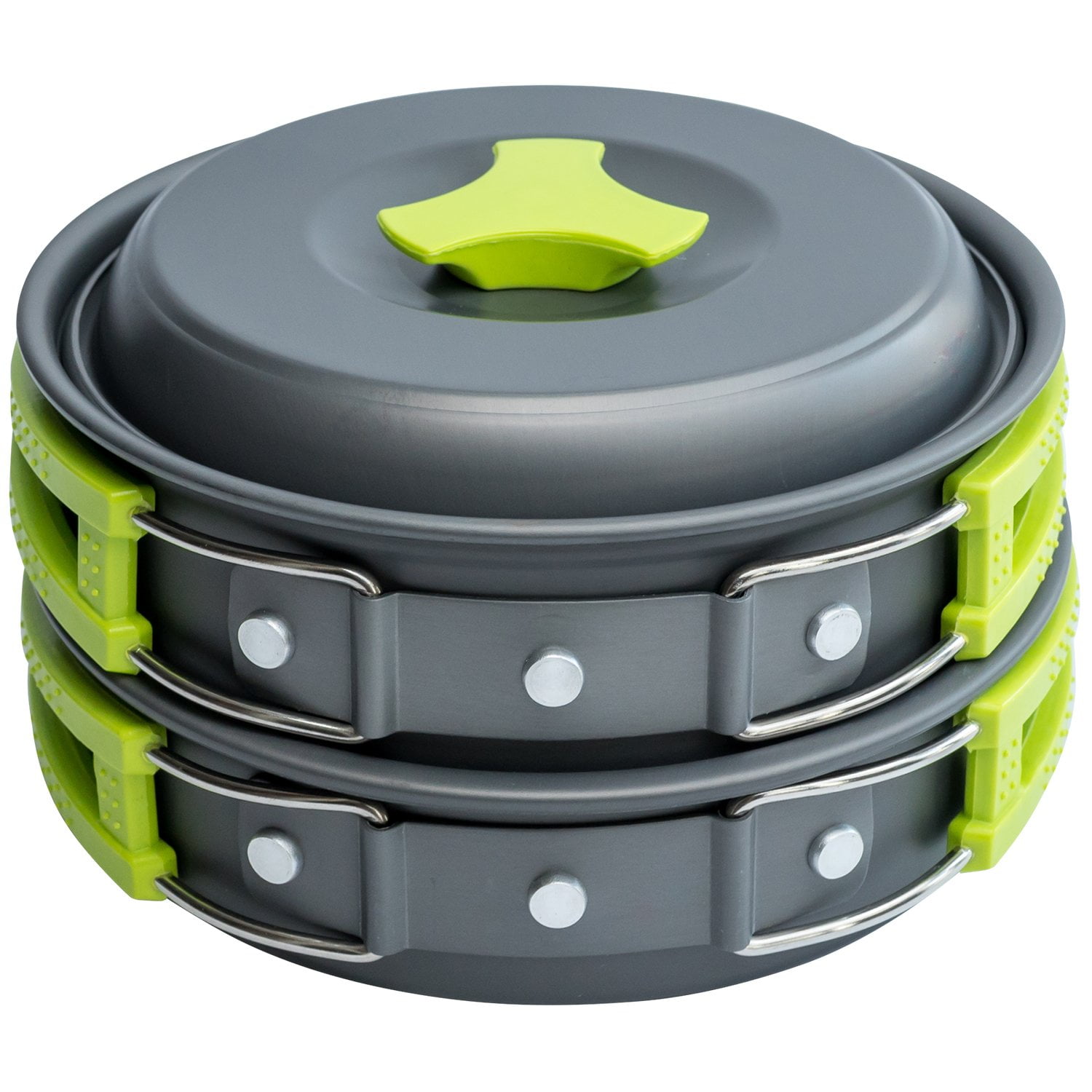 Kit De Utensilios De Cocina Mallome, 1 Litro, Para Mochileros Y Acampadas, 10 Piezas