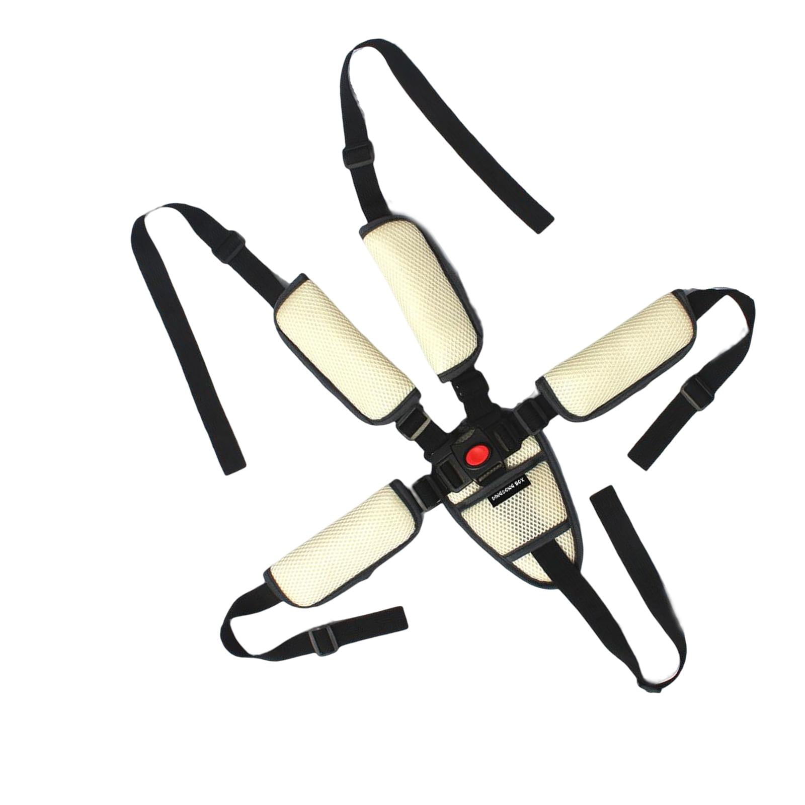 Bothyi - Cinturón De Seguridad Ajustable Para Silla De Bebé Cinturón Para Silla De Comedor Infantil Para Silla Alta Blanca