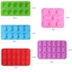 thumbnail image 2 of Elfkitwang Molde de silicona con forma de pata y hueso de perro, antiadherente, apto para alimentos, bandeja para cubitos de hielo, reutilizable, para chocolate, dulces, cupcakes, pudines, gelatina y, 2 of 7