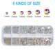 thumbnail image 2 of Kit de Strass para uñas HUETFAT 2400 piezas AB, 2 of 6