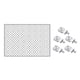 thumbnail image 5 of Red de malla transparente Red de repuesto para pantalla de acuario Accesorios de aleación de aluminio resistentes y duraderos Fácil de instalar Red de, 5 of 5