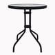 thumbnail image 3 of Set terraza Maceio 2 sillas + Mesa vidrio 70x60 cm Negro, 3 of 6