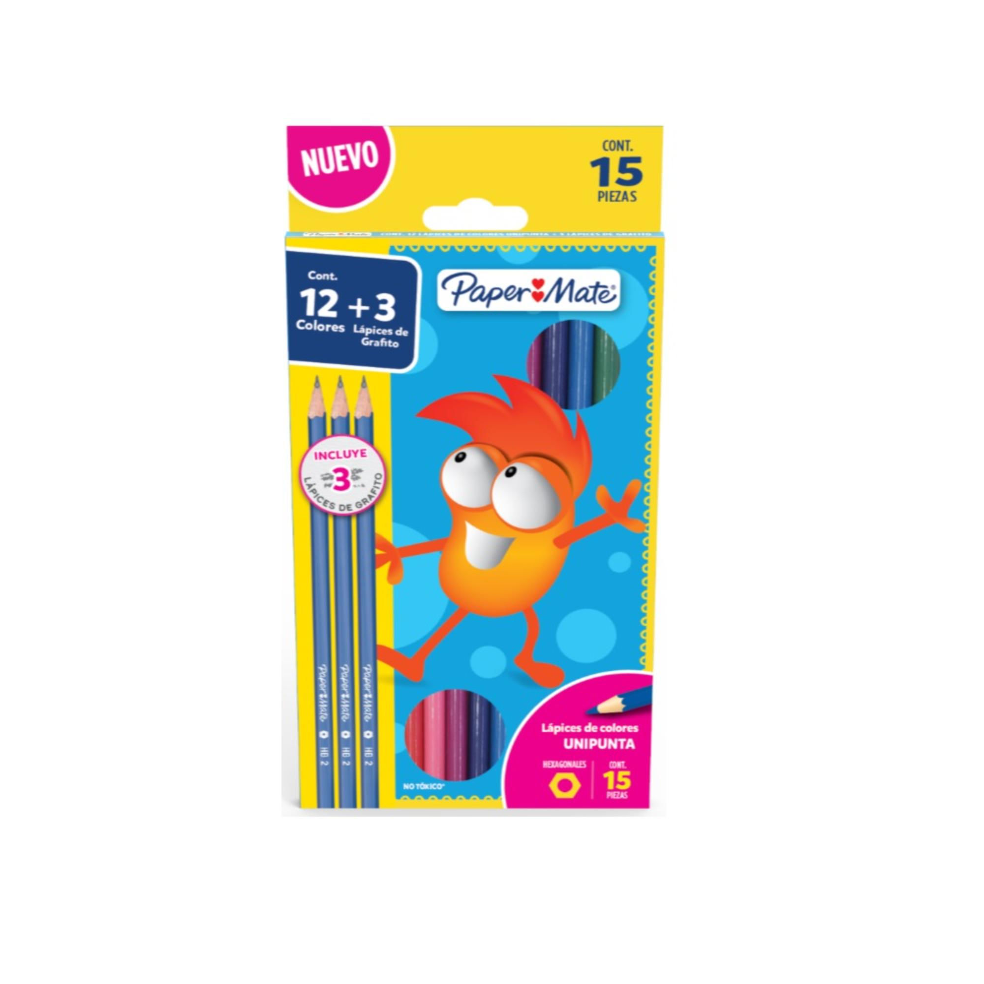 Lapices De Colores Paper Mate Set 12 Colores
