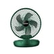 thumbnail image 2 of Ventilador Plegable Con Enchufe USB, Ventilador De Escritorio Pequeño De 3 Velocidades Para Escritorio, Playa, Oficina, Verde, 2 of 3