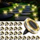 thumbnail image 1 of Luces solares de suelo SenLuKit, paquete de 26, impermeables, blanco cálido, 1 of 7
