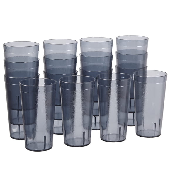 Tumblers Cafe Plástico Reutilizable 590 Ml (juego De 16)
