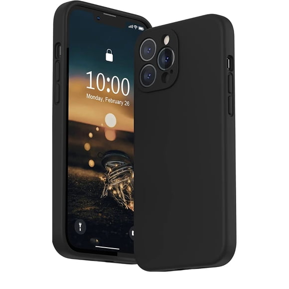 Carcasa Compatible Con iPhone 16 Pro Max Goma Negro