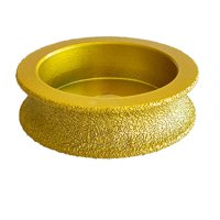 Magideal - Herramienta De Biselado Con Cabezal De Molienda De Muela De Hormigón, Disco De Muela Multifuncional De Fácil Instalación Para Mampostería De Granito 15Mm