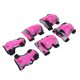 thumbnail image 1 of Juego de almohadillas de mano para niños, patinaje, patinaje, protección, rodilla, codo, codo, rosa M, 1 of 5