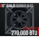 thumbnail image 4 of Quemador Banjo para wok Concord de 16" y 270.000 BTU con soporte, 4 of 9