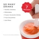 thumbnail image 5 of Máquina para hacer granizados y batidos ZOKU Original, roja, sin BPA, 240 ml, 5 of 6