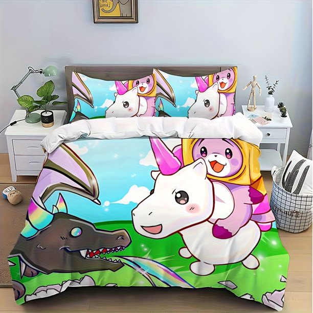 Adorable And Imaginative BOXY Cartoon-Themed bedding Featuring a Hot Printed Design Consisting of