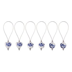 Magideal - Clip De Marcadores De Puntada, Artesanías Extraíbles Portátiles, Anillo Marcador De Ganchillo Reutilizable, Marcadores De Costura Para Accesorios De 6 Piezas Estilo B.