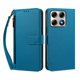 thumbnail image 3 of Funda con Billetera para [Motorola Edge 70 Pro] con Bolsillo Zipper y Tarjetero Azul lago, 3 of 6