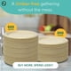 thumbnail image 4 of Platos de papel ECO SOUL 100% compostables, 15 cm, 100 unidades, 4 of 9