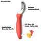thumbnail image 3 of Cuchara para helado Rainspire de acero inoxidable color naranja, 3 of 6