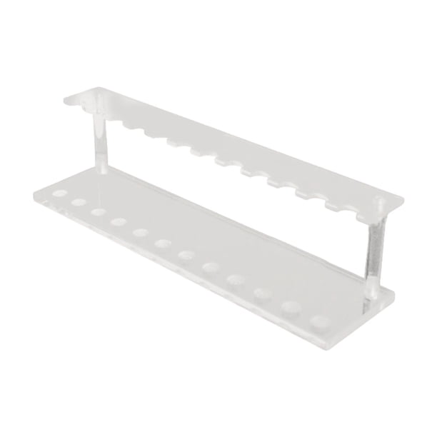 Estante De Exhibición De Bolígrafos Acrílicos, Soporte Para Rotuladores Para Mesa De Tocador, Horquillas, Bolígrafos Para Cejas, 27,5x8x7cm