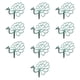 thumbnail image 3 of 10x Anillos De Soporte Para Plantas De Jardín, Estacas De Soporte Para Plantas De Pavo Real Para Césped De Parque, 3 of 5