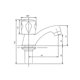 thumbnail image 2 of Llave Lavamanos Mossini Metal Cromo, 2 of 2