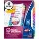 thumbnail image 1 of Tab Dividers Avery 12 para carpetas con 3 anillas, 6 juegos, multicolor, 1 of 8