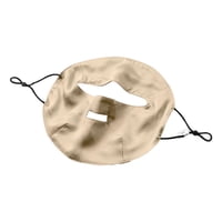 Magideal - Máscara De Protección Solar De Seda De Hielo Transpirable Suave Máscara Reutilizable Máscara De Cara Completa Lavable A Prueba De Para Champán