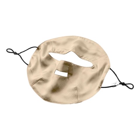 Magideal - Máscara De Protección Solar De Seda De Hielo Transpirable Suave Máscara Reutilizable Máscara De Cara Completa Lavable A Prueba De Para Champán