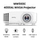 thumbnail image 2 of Proyector empresarial BenQ MW560C WXGA de 4000 lúmenes HDMI VGA, 2 of 7