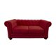 thumbnail image 1 of Sofá Florencia 2C Tela Velvet Burdeo, 1 of 4
