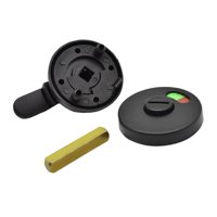 Magideal - Cerradura De La Puerta Del Indicador Pestillo Del Hardware De La Puerta Perno Indicador De Ocupado Para El Baño De La Partición Pública