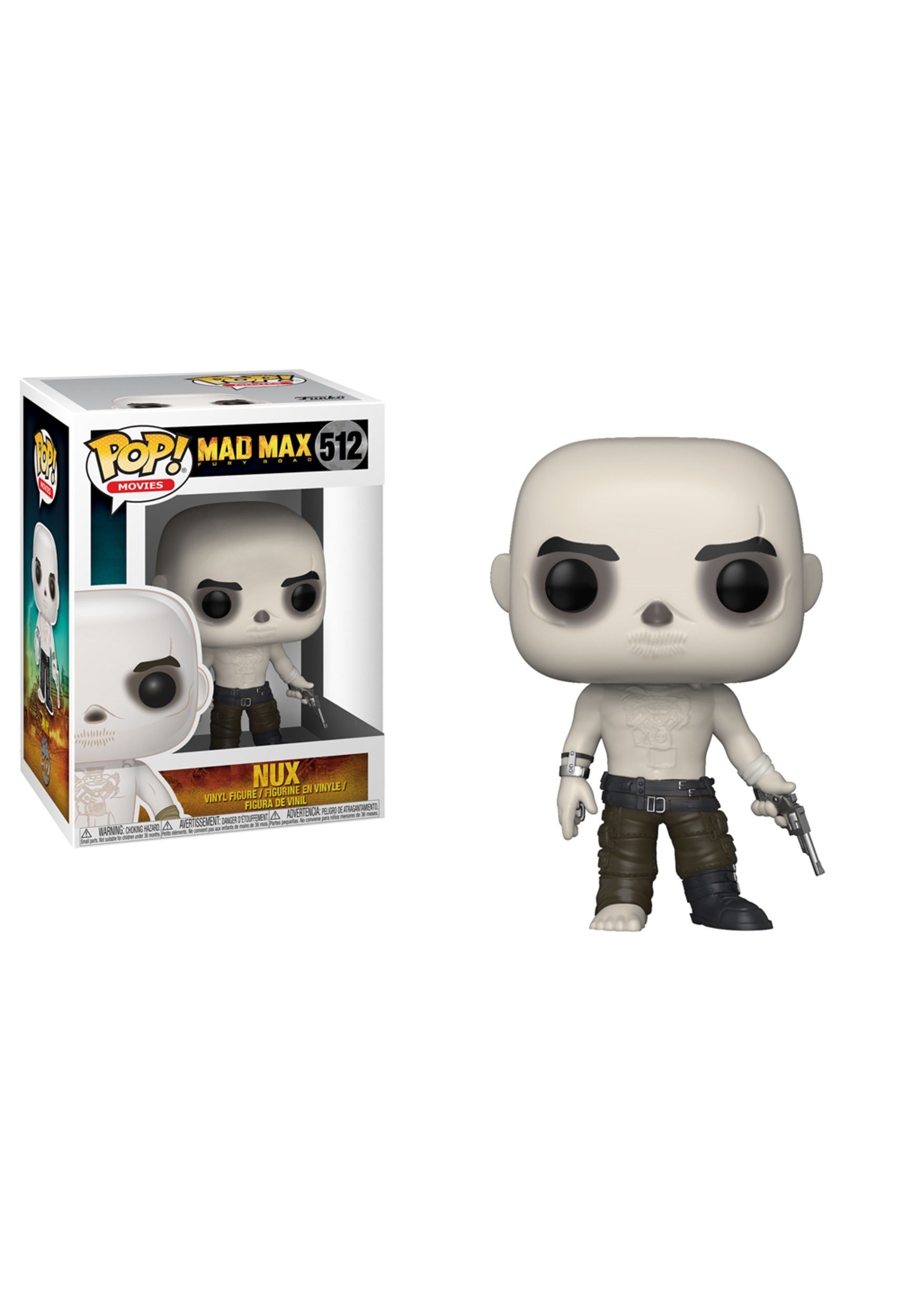 Figura Coleccionable Funko Pop Mad Max Fury Road Nux Sin Camisa