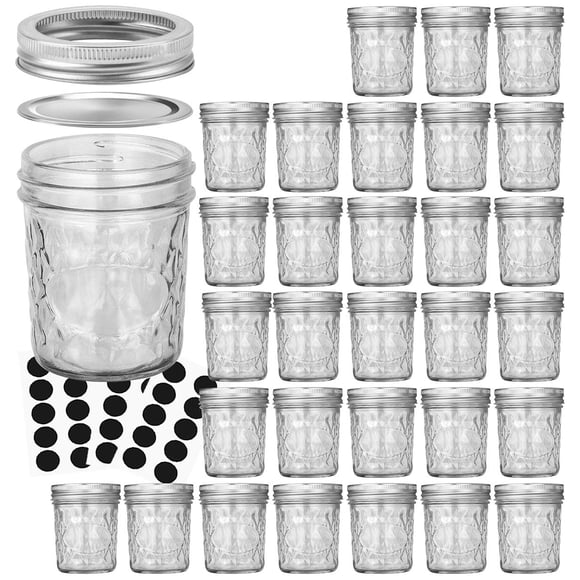 Tarros Mason VERONES 30 unidades 170 ml con tapas