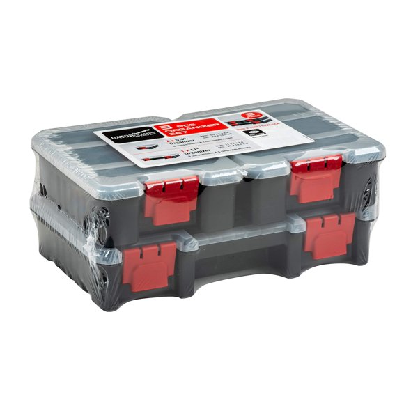Set organizador Gator Clamp, paquete de 3, con separadores extraíbles