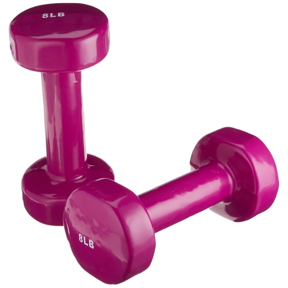 Mancuernas Sammons Preston de 3,5 kg (par) con recubrimiento de vinilo