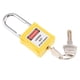 thumbnail image 3 of Seguridad Seguridad Bloqueo Candado con llave diferente amarillo, 3 of 5