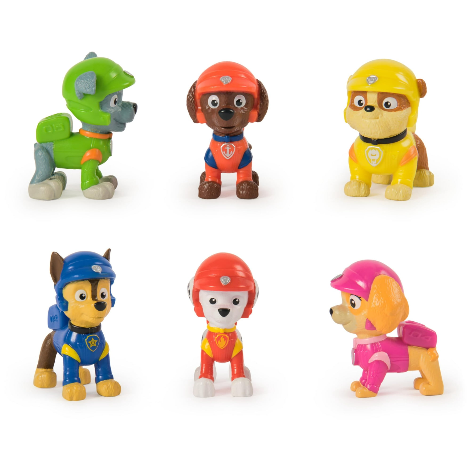 Juego De Figuras De Acción Paw Patrol Rescue Wheels, 6 Piezas, Para Niños Mayores De 3 Años
