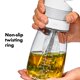thumbnail image 5 of Mezclador de aderezos para ensaladas OXO Good Grips Twist & Pour, 400 ml, color gris, 5 of 6