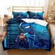 thumbnail image 1 of MarvelSpider Man Pillowcase Duvet Cover Set Spider-Man Printed Comfortable Polyester Bedding Three Piece Set Bed Sheets, 1 of 5