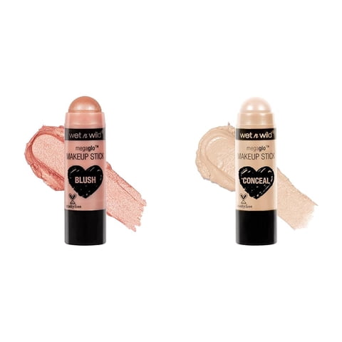Barra De Maquillaje Mwet N Wild Megaglo Peach Bums & Bisque, 30 Ml