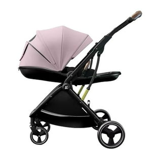 Coche De Paseo Modo Apego Y Panorámico Rosado Lubabycas