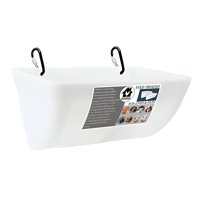 Ioensy - Bebedero Cubo Comederos Bebedero Dispensador De Agua Comedero Blanco