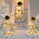 thumbnail image 3 of Paquete de 3 luces navideñas para ventana con ventosas y pilas., 3 of 5