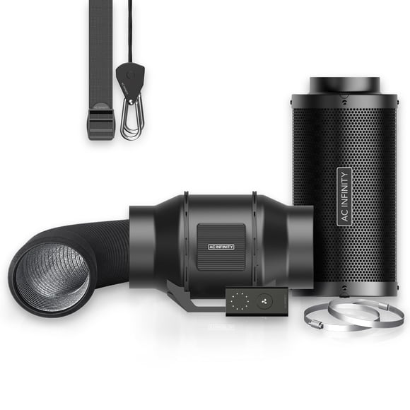 Kit de Filtración de Aire AC Infinity CLOUDLINE LITE 6" Filtro de Carbón