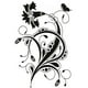 thumbnail image 1 of Decomural Delicate Flower Swirl Butterfly WS-18270, 1 of 2