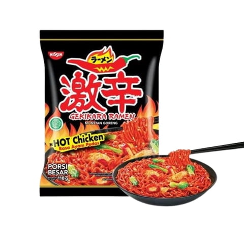 Kenko Foods - Ramen Pollo Picante Regular Gekikara 118 Gr