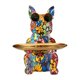 thumbnail image 3 of Bandeja De Almacenamiento De Estatua De Perro, Bandeja De Fruta De Adorno Moderno Para El Hogar, Tienda, Sala De Estar, Flor, 3 of 5